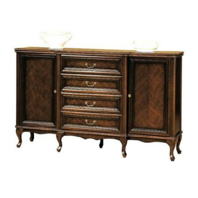 Klasická komoda Komody Skříň komoda Starožitný kancelářský skříň Sideboard W-K4Sz