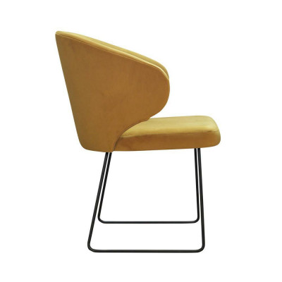 Moderní skupina židlí s pohovkou a opěrkou Design 8 židlí