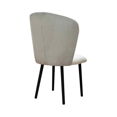 Židle 8x jídelní židle s čalouněním Lounge Textil Sada Nová klubová židle do obývacího pokoje