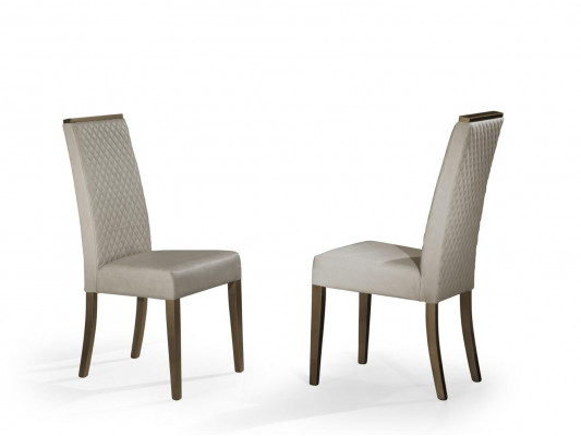 Židle židle židle potahová židle dřevo židle opěrka látka design nový nábytek šedá