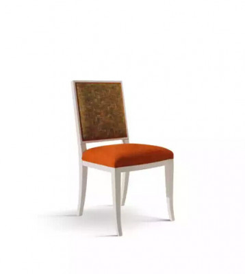Jídelní židle designérská dřevo luxusní styl klasická čalouněná židle
