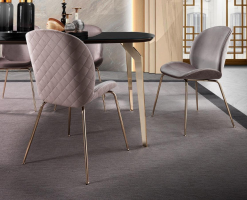 Jídelní židle Dřevo Luxus Křeslo židle Beige Křeslo Obývací pokoj nábytek nový