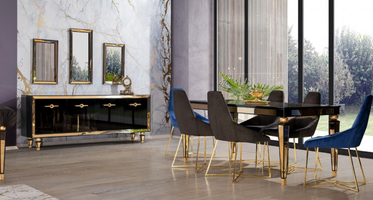 Návrhářský textilní židle nerezový nábytek Moderní jednosedák Luxusní jídelní pokoj