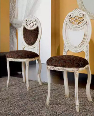 Návrhářská židle Klasická jídelní židle Luxusní nábytek Nová křesla