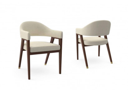 Design židle čalouněná hotelová židle textilní dřevěný nábytek v jídelně nový