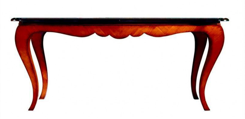 Luxusní stůl z masivního dřeva, jídelní stůl Mega Design, nový jídelní stůl hnědý.