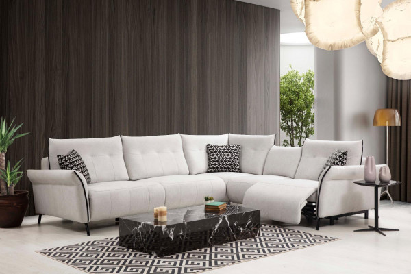 Rošt rozložitelný gauč pohovka čalouněný textil nábytek moderní design nový