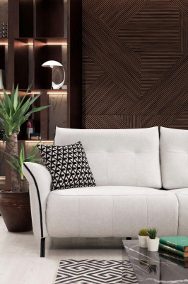 Rošt rozložitelný gauč pohovka čalouněný textil nábytek moderní design nový