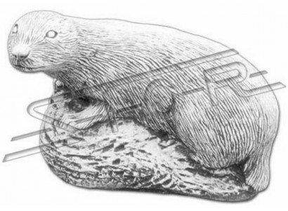 Zahradní dekorace fretka terasa kamenné sochy figurína socha