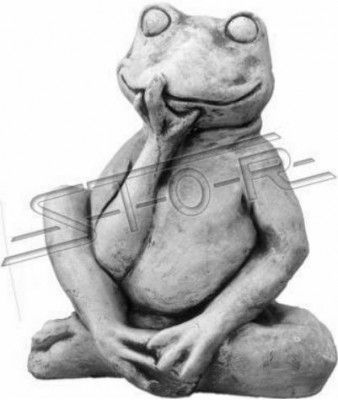 Zahradní dekorace žába Terasa Dekorativní kamenné figurky Figura Socha