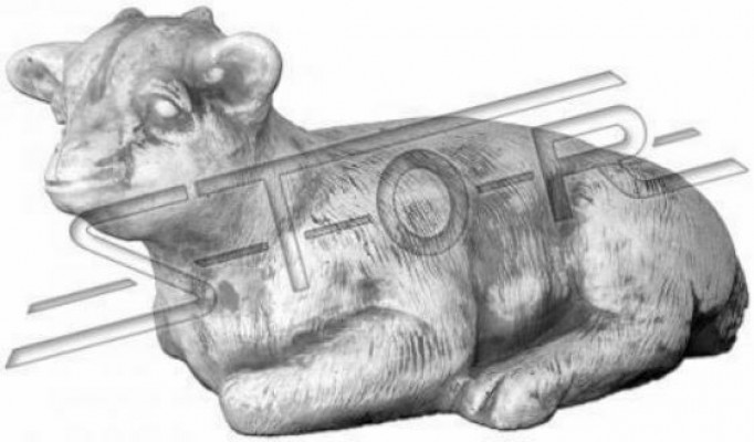 Zahradní dekorace KůzelníciTerasa Kamenné sochy Socha Dekorace sochy