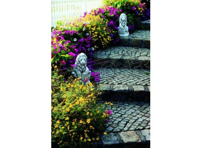Zahradní dekorace socha lva socha figuríny designérů sochaře