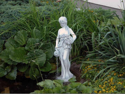 Zahradní socha "Paní Fontaine" 78cm Socha člověka z betonu
