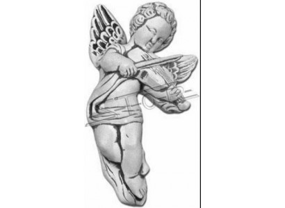 Zahradní socha anděla Fontána 25cm Lidé socha z kamene