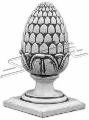 Zahrádková socha, socha ze kamene, zahradní dekorativní sloup, socha, design květiny, abstraktní, nový.