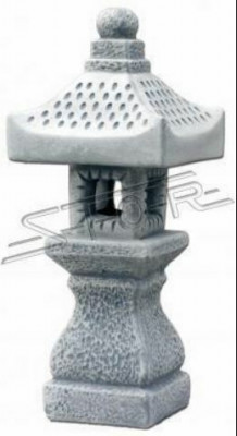 Japonská zahrada domácí dekorace socha figurek figura bílá přírodní sochy