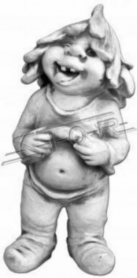 Junge Figur Socha Figury Sochy Sochy zahrady socha