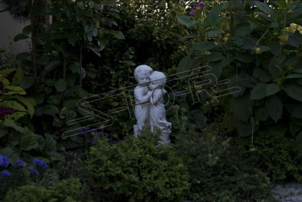 Dítě 40cm socha design figurka sochu zahrada sochy.