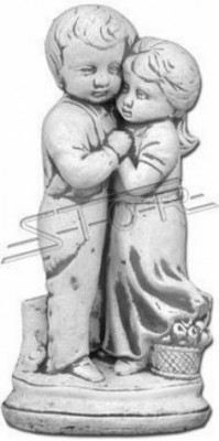 Dítě 40cm socha design figurka sochu zahrada sochy.