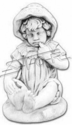 Dítě 71cm socha design figurína socha zahrada figuríny sochy