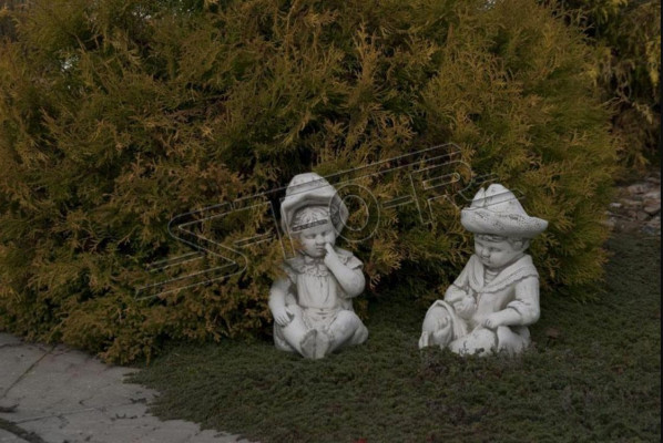 Kind Büste Skulptur Design Figur Statue Garten Figuren Statuen