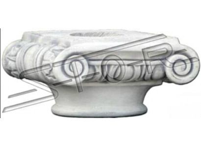 Koruna pro sloupy sochy ozdoby 15 cm kamenné figurky antik.