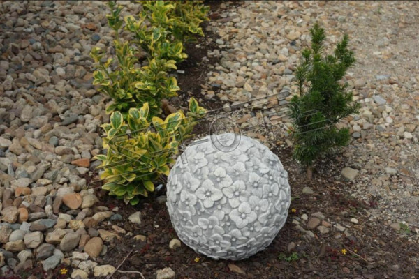 Koule 23cm socha designu socha zahrady figuríny dekorativní sochy