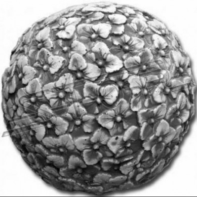 Koule 23cm socha designu socha zahrady figuríny dekorativní sochy