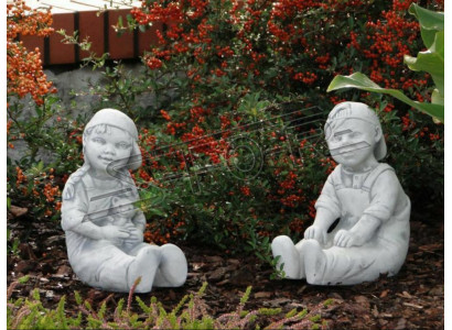 Dívka 34cm figura sochy sochy sochy zahrady