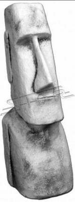 Socha Moai Statue Socha Designer Zahrady Terasová Dekorace Sochy