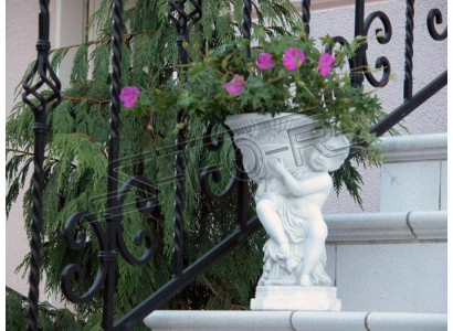 Příroda květináč nádoba na rostliny dekorace figura vázy květináče zahrada.