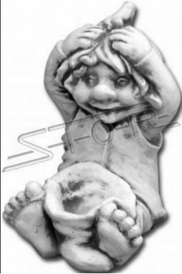 Socha Šíleného kluka Zahrada Dekorace Socha Figuríny