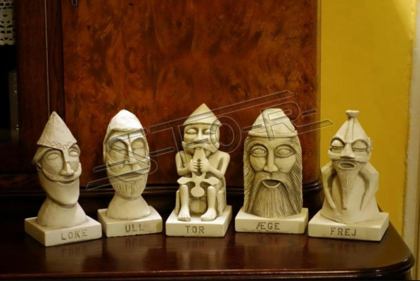 Návrhář bráně Figurín socha Sochy sochařství Sochařství 17cm
