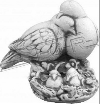Hrdliččí hnízdo Zahrada Figurína Socha Figuríny Sochy Socha Dekorace