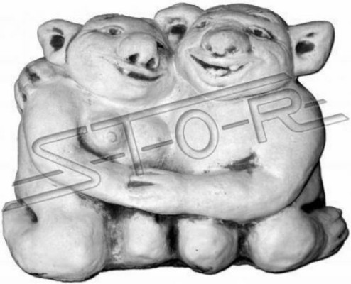 Troll 20cm socha design figurka socha zahrada sochy dekorativní sochy