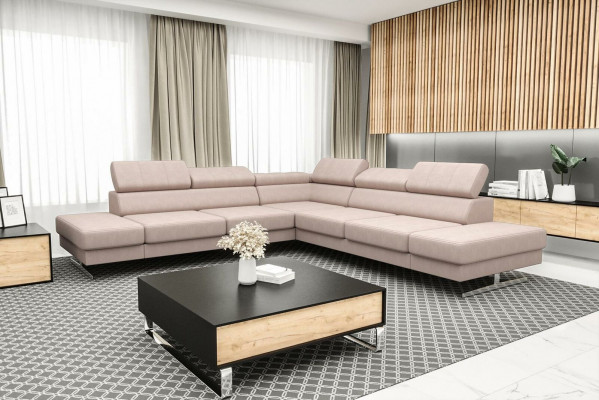 Design pohovka gauč čalounění obývací pokoj L-tvar Moderní Elegantní Obývací krajina Nový