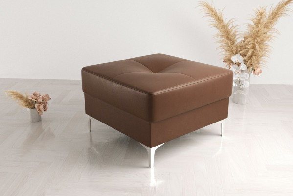 Hocker Textil Nový Moderní Bílá Barva Malý Design Tkanina Pohovka Samet