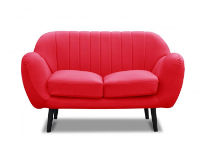 Pohovka 2místná designová sedací soupravy moderní potahová látka sedák dvoumístná kůže nová