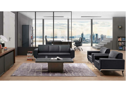 Designer sedací souprava skupina 3+1 pohovka nábytek Dekorace Lounge