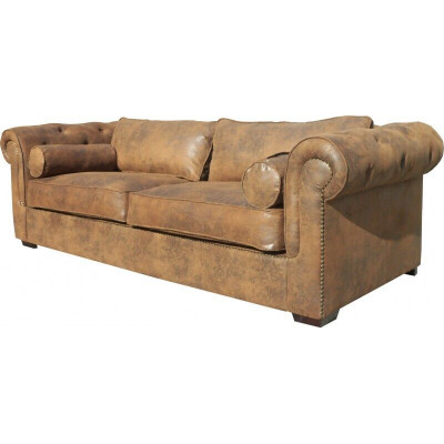 Chesterfield sedací souprava 3+2 pohovka set pohovky nová pohovka kůže