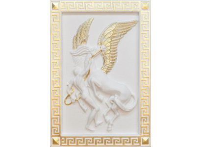 Pegasos reliéf zeď v antickém stylu reliéfní malba obrazy v antické ruční práce obraz koně