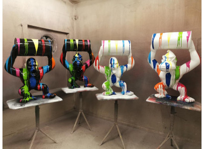 Návrhář Figurka Sochy Moderní Figuríny Sochy Dekorace Dekorace Gorila Zahrada Nový