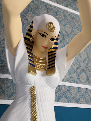 Design stojací lampa egyptské ženy socha stojací lampa svítidla stojací lampa sochy