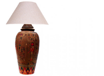 Egyptská stojací lampa, stolní lampa, lampa, lampy, ruční práce, osvětlení, stojací lampa