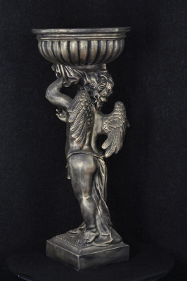 Andělská figura socha design dekorace váza květiny P0624 92,50cm