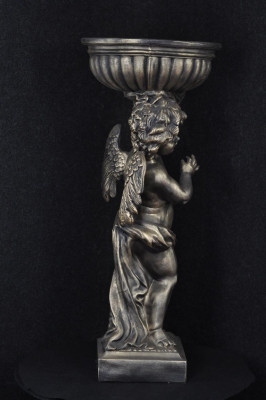 Andělská figura socha design dekorace váza květiny P0624 92,50cm