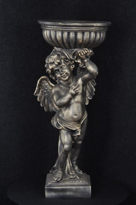 Andělská figura socha design dekorace váza květiny P0624 92,50cm