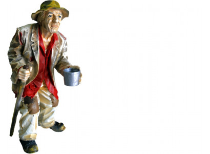 Design žebrák socha socha socha socha sochy dekorácie dekorácie 5623 Nový