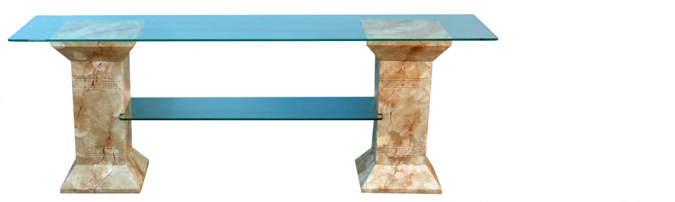 Design Vitrína Regál Skleněný Sloup Skříň Police Skříň Obývací Pokoj 1870 Nový