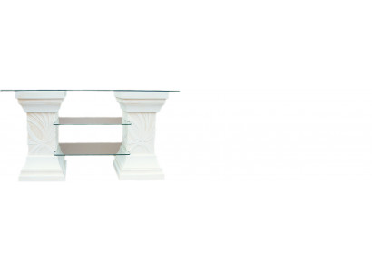 Design Vitrína Regál Skleněný sloup Vitríny Regály TV Skříň Obývací pokoj 1841 Nové